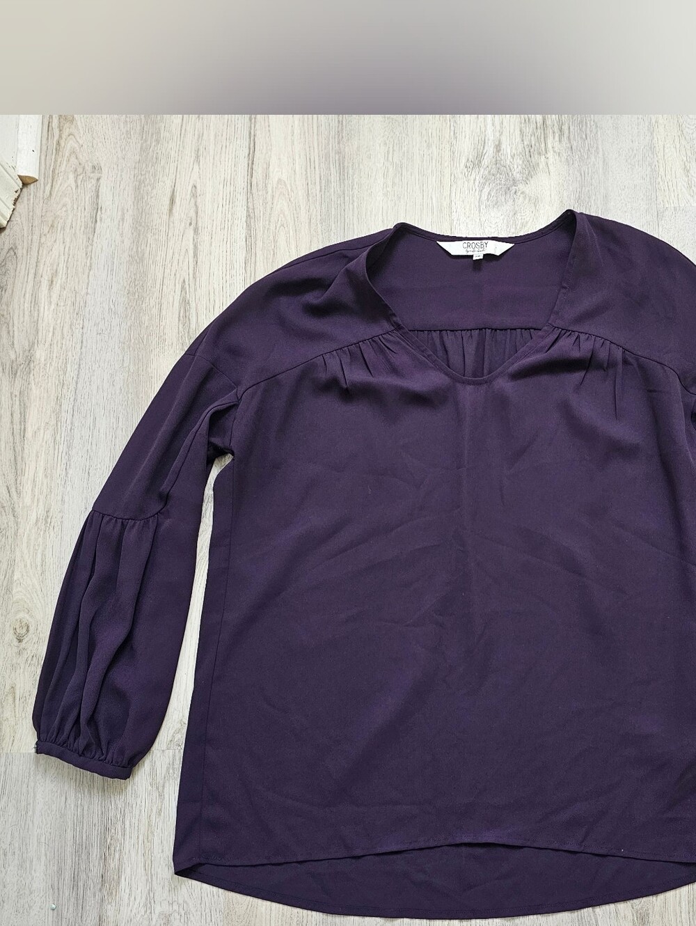 Crosby By Mollie Burch Balloon Sleeve Blouse